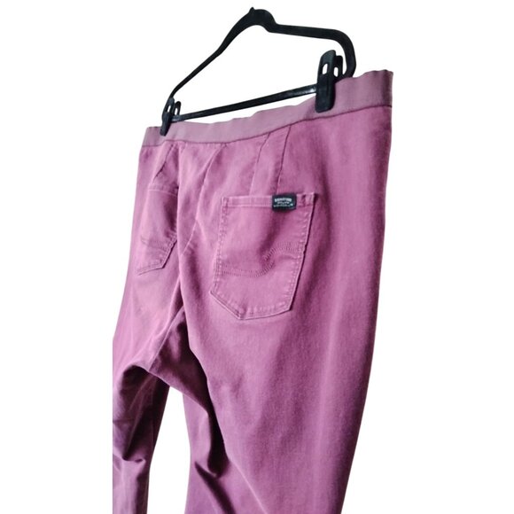 Signature By Levi Strauss & Co Modern Jegging Size 22 Wine Red Stretch Pants - Picture 7 of 11